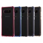 Wholesale Galaxy Note 8 Crystal Clear Transparent Case (Hot Pink)